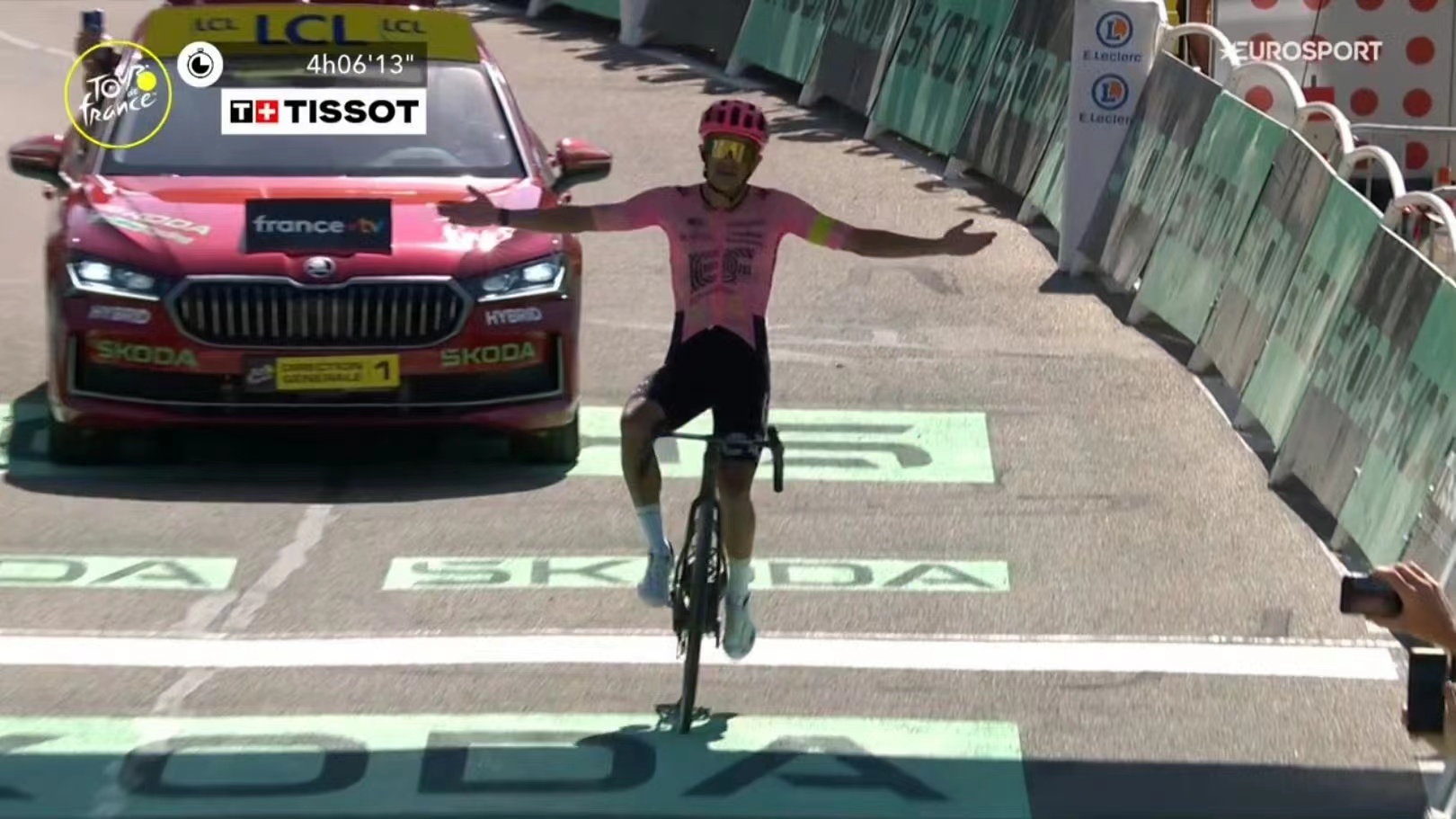 EF Education First Team vinder 17. etape af Tour de France
